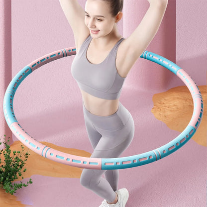 Stainless Steel Fitness Hoop: Abdomen Workout Circle