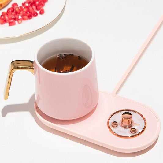 Cup Heater Warmer: Coaster for Milk, Coffee, and Tea