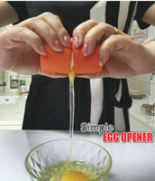 Modern Minimalist Portable Plastic Egg Opener