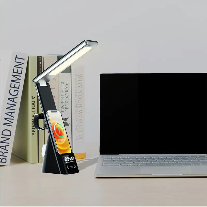 Led Wireless Charger Desk Lamp