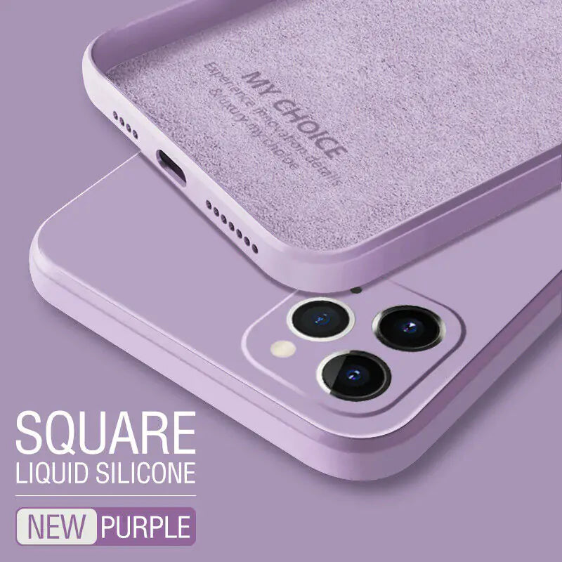 Square Silicone Phone Case